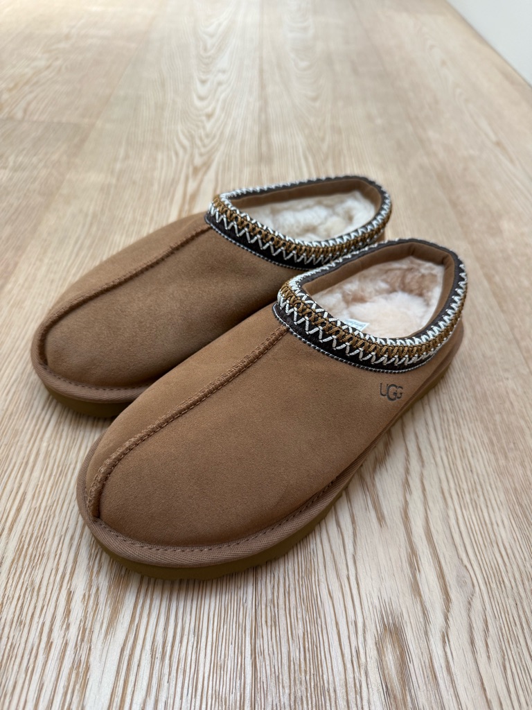 Ugg Tasman Chestnut Slippers Size Eu 38 Or Us 7 New Without Box